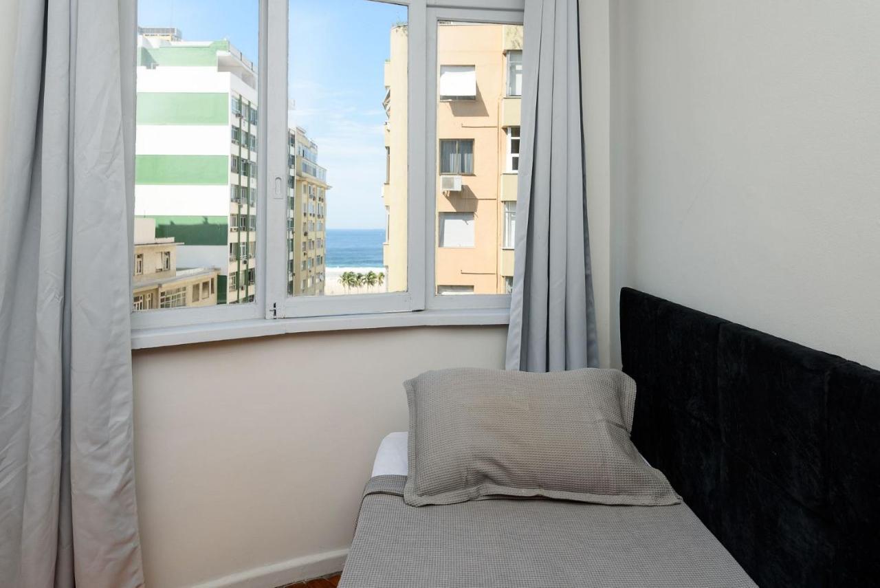 2 Quartos Em Copacabana C/ Vista-Mar | Pj 135/808 ريو دي جانيرو المظهر الخارجي الصورة