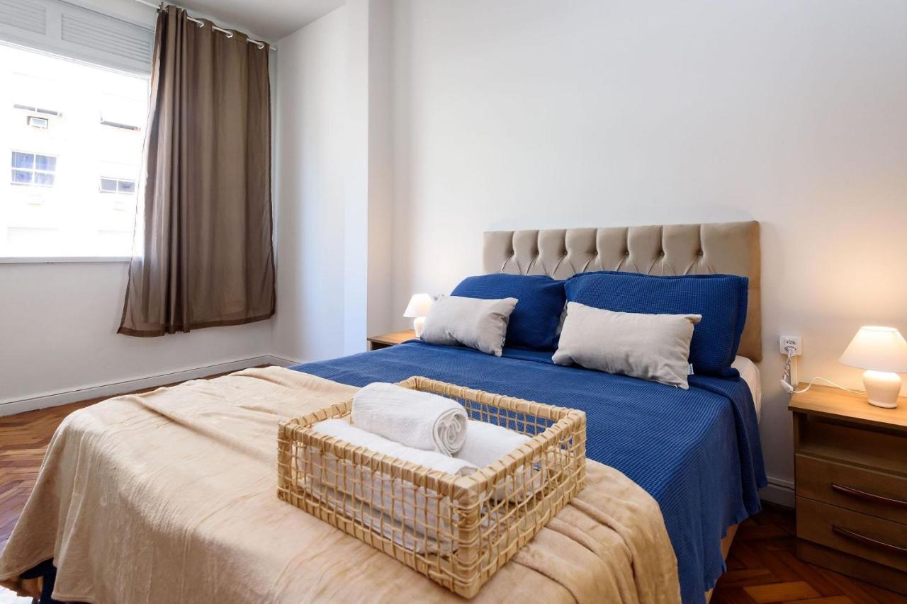 2 Quartos Em Copacabana C/ Vista-Mar | Pj 135/808 ريو دي جانيرو المظهر الخارجي الصورة