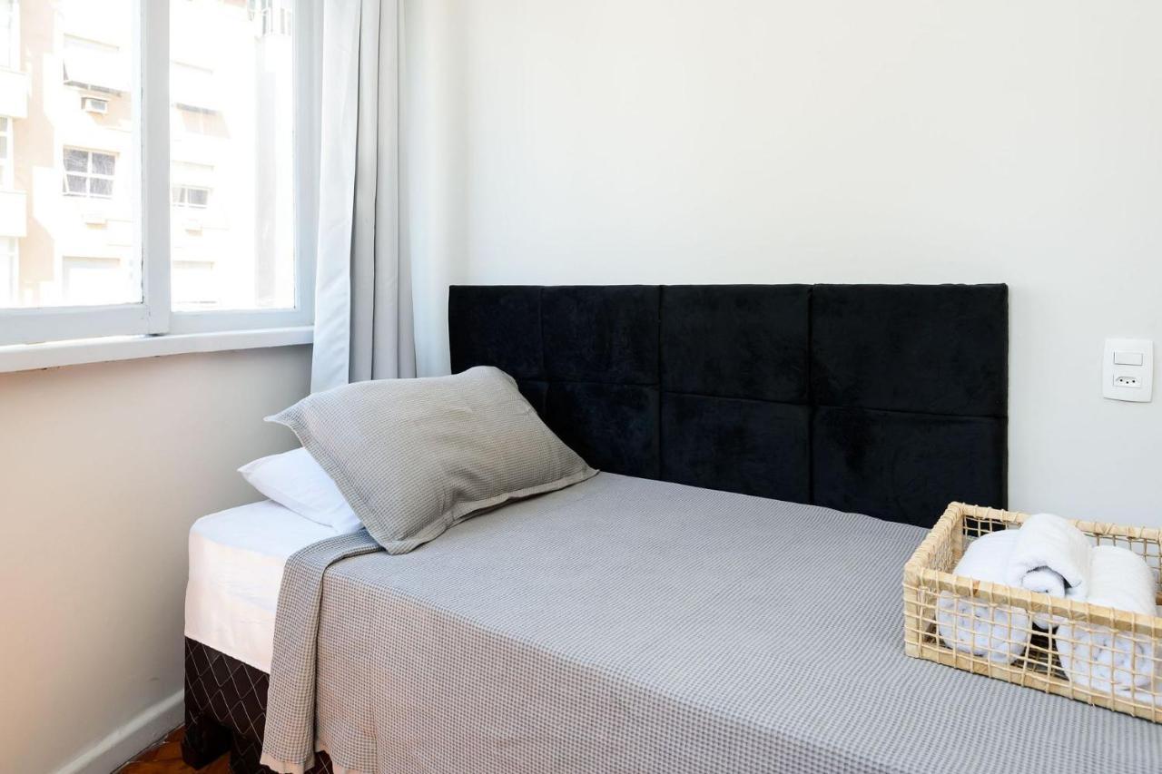 2 Quartos Em Copacabana C/ Vista-Mar | Pj 135/808 ريو دي جانيرو المظهر الخارجي الصورة