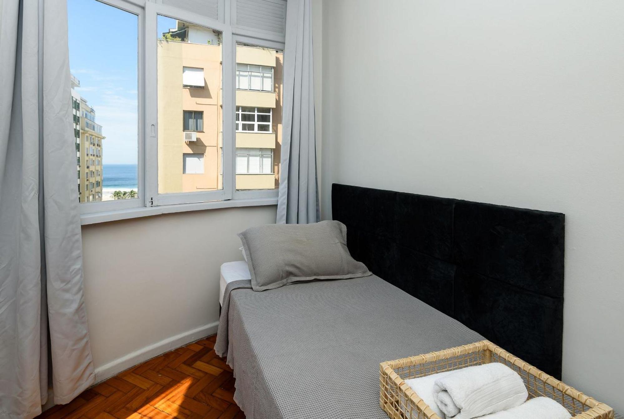 2 Quartos Em Copacabana C/ Vista-Mar | Pj 135/808 ريو دي جانيرو المظهر الخارجي الصورة